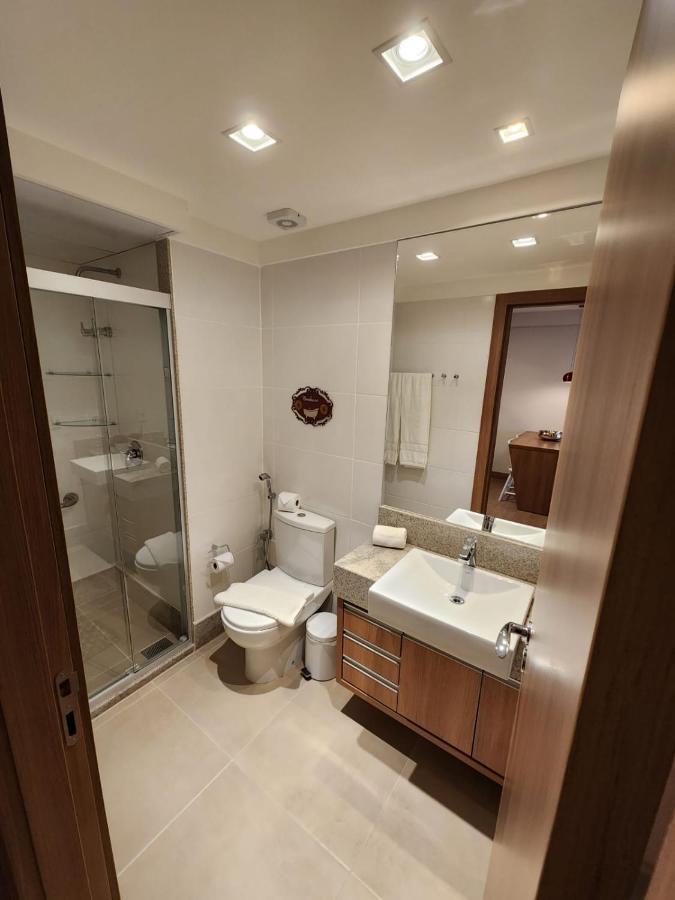 Apartamento Com Vista Para a Pedra Azul - Vista Azul Residencial e Resort Bagian luar foto